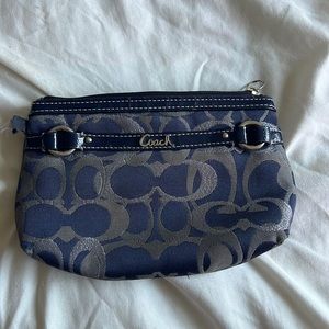 blue coach clutch